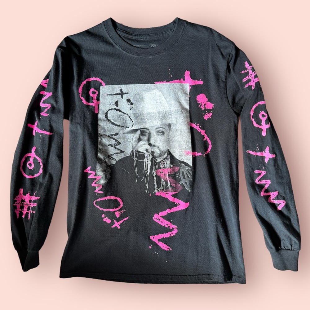 Boy George and Culture Club Long Sleeve Concert Shirt